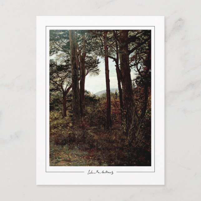 John Everett Millais #286 - Postales Bellas Artes (Anverso)