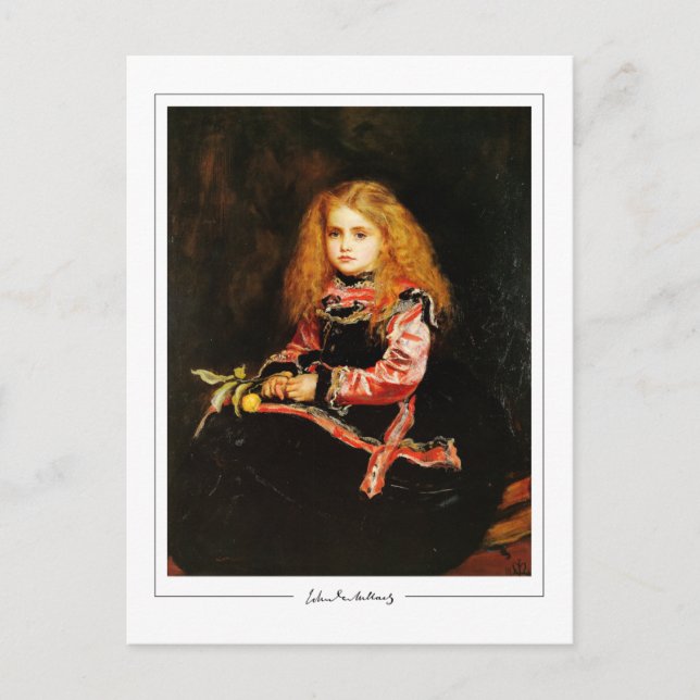 John Everett Millais #28 - Tarjeta postal de arte  (Anverso)