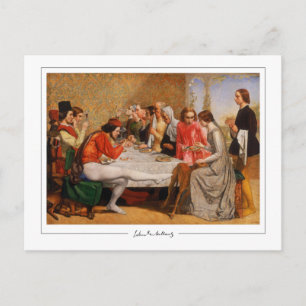 John Everett Millais #4 - Tarjeta postal de arte f