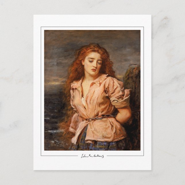 John Everett Millais #80 - Tarjeta postal de arte  (Anverso)