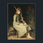 John Everett Millais - Postal de la Cenicienta<br><div class="desc">Sir John Everett Millais fue un pintor británico que vivió entre 1829 y 1896. Experimenta el encanto de la Cenicienta en esta postal,  donde cada golpe de pinceles le da vida a la elegancia atemporal de este querido cuento de hadas".</div>