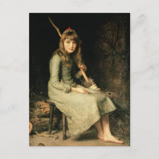 John Everett Millais - Postal de la Cenicienta