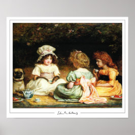 John Everett Millais Zedign Poster de Arte #124