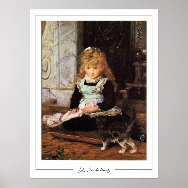 John Everett Millais Zedign Poster de Arte #224 (Frente)