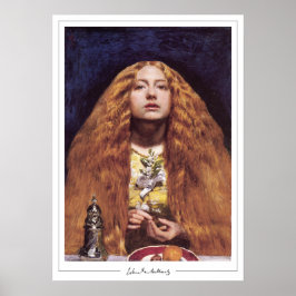 John Everett Millais Zedign Poster de Arte #241