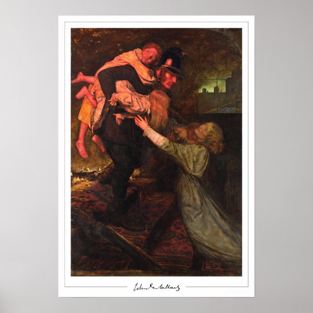 John Everett Millais Zedign Poster de Arte #7 (Frente)