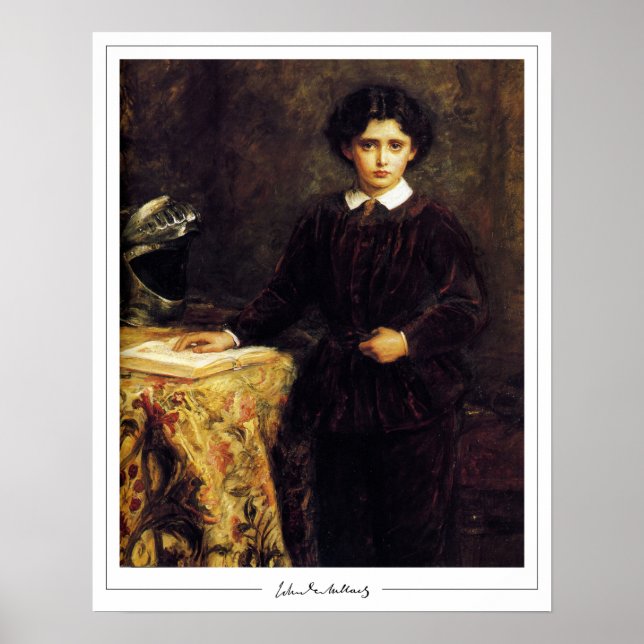 John Everett Millais Zedign Poster de Arte #74 (Frente)