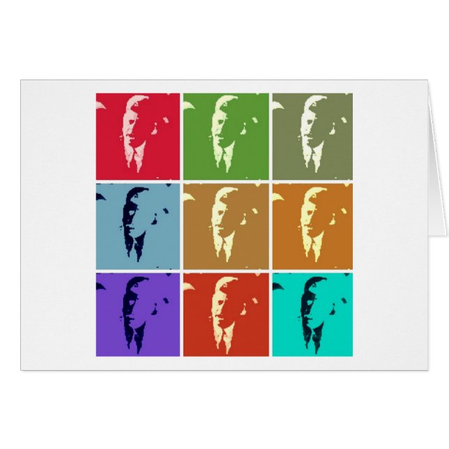 John F Kennedy/JFK Pop Art (Anverso (Horizontal))