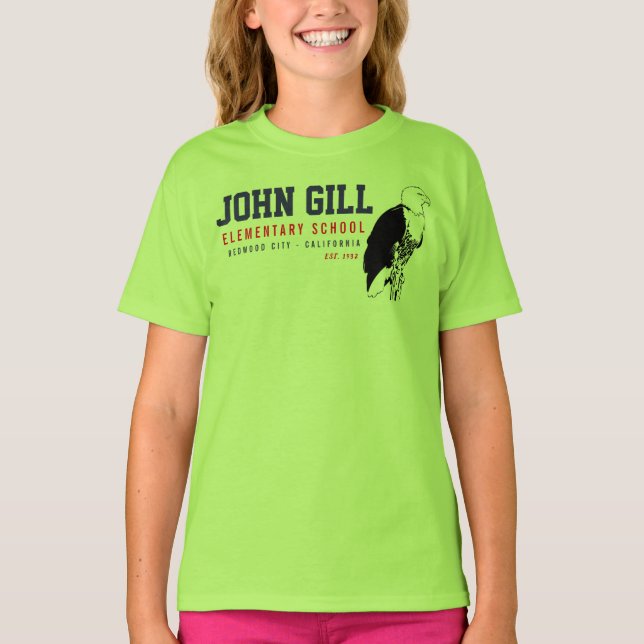 John Gill Eagle Chicas Jersey V-Neck (Anverso)