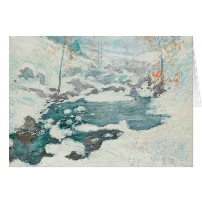 John Henry Twachtman - Icebound (Anverso (Horizontal))