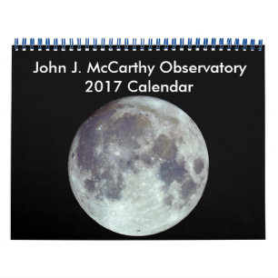 John J. Calendario del Observatorio McCarthy 2017