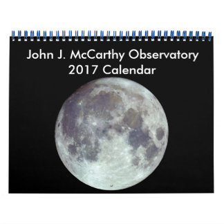 John J. Calendario del Observatorio McCarthy 2017