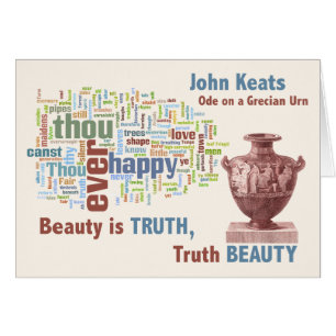 John Keats - belleza es la verdad - urna griega -