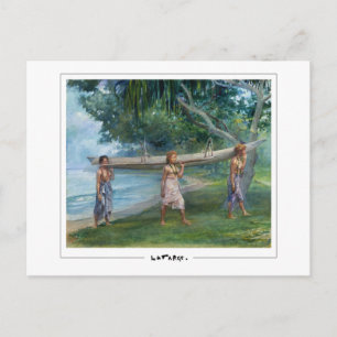 John La Farge #10 - Tarjeta postal de arte fino
