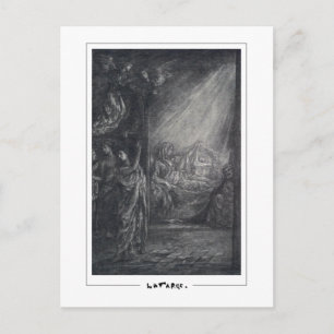 John La Farge #123 - Tarjeta postal de arte fino