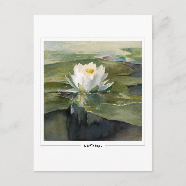 John La Farge #12 - Postales Bellas Artes (Anverso)