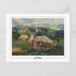 John La Farge #138 - Tarjeta postal de arte fino