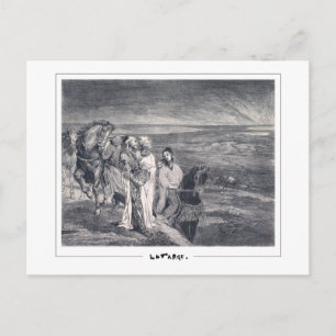 John La Farge #21 - Tarjeta postal de arte fino
