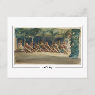 John La Farge #56 - Tarjeta postal de arte fino