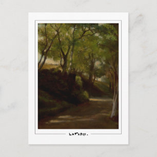 John La Farge #98 - Tarjeta postal de arte fino