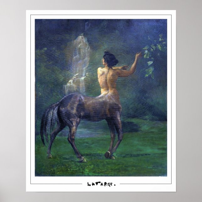 John La Farge cartel de arte de Zedign #27 (Frente)