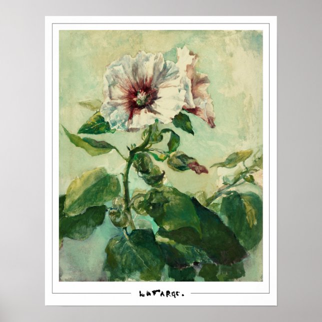 John La Farge cartel de arte de Zedign #7 (Frente)