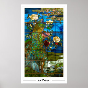 John La Farge cartel de arte de Zedign #91