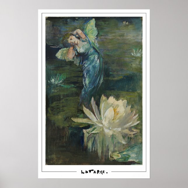 John La Farge cartel de arte de Zedign #99 (Frente)
