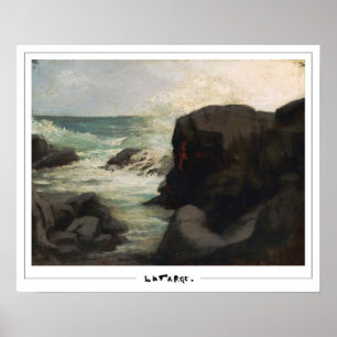 John La Farge Zedign cartel de arte #156
