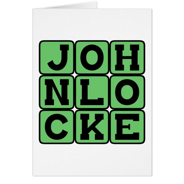 John Locke, filósofo inglés (Frente)