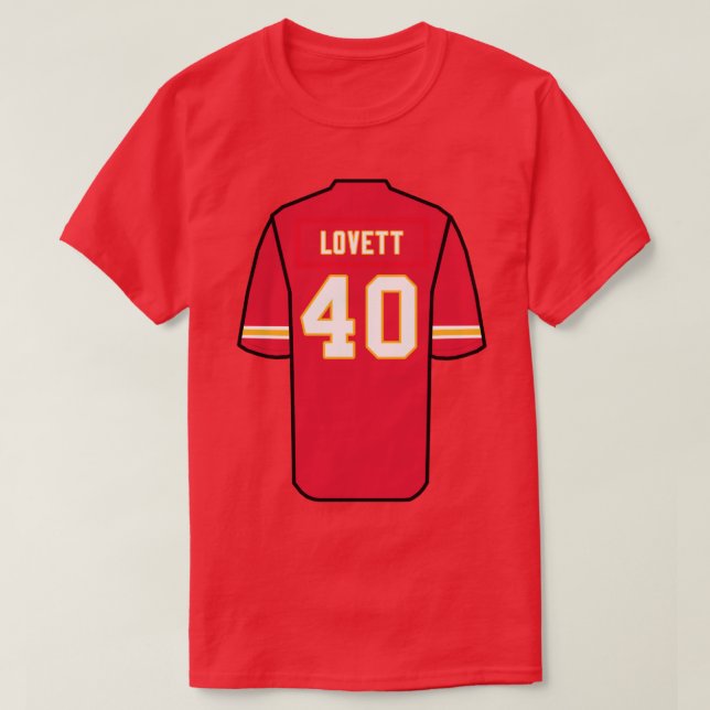 John Lovett Jersey (Diseño del anverso)