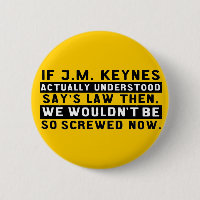 John Maynard Keynes y botón de la ley de la
