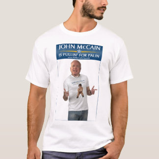 John McCain es Pullin para la camiseta de Palin