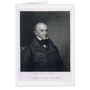 John Quincy Adams, grabado por John Wesley Paradis