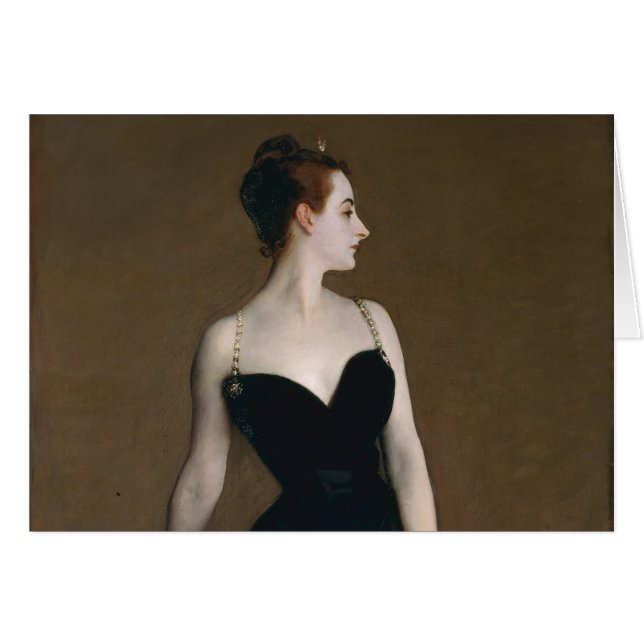 John Singer Sargent Madame X Classic Retrato (Anverso (Horizontal))