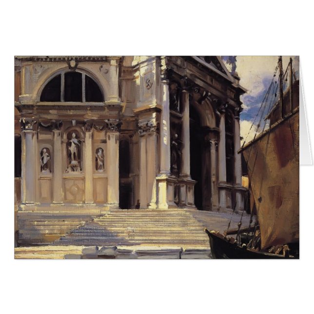 John Singer Sargent- Santa Maria della Salute (Anverso (Horizontal))