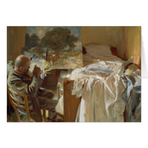 John Singer Sargent - Un artista en su estudio