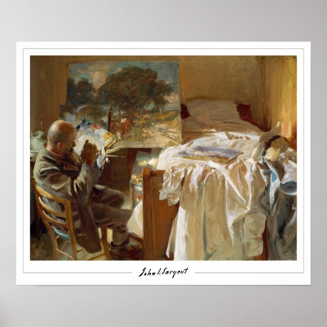John Singer Sargent Zedign cartel de arte #17 (Frente)