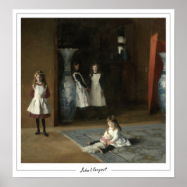 John Singer Sargent Zedign cartel de arte #37-2