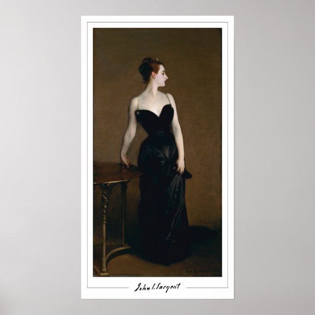 John Singer Sargent Zedign cartel de arte #62-2 (Frente)