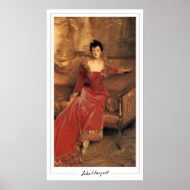 John Singer Sargent Zedign cartel de arte #91-2