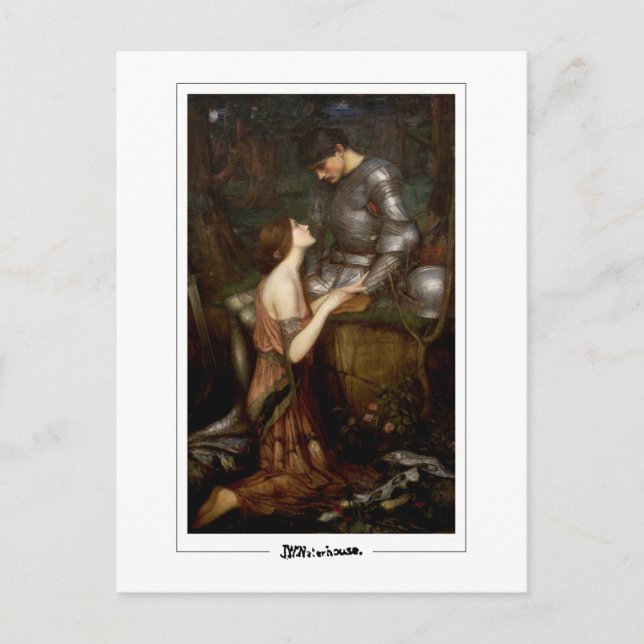 John William Waterhouse #2 - Tarjeta postal de art (Anverso)