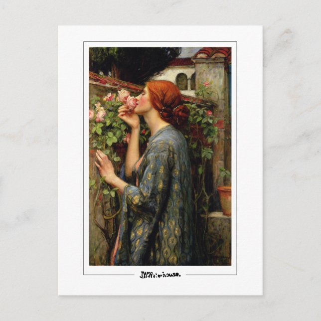 John William Waterhouse #8 - Tarjeta postal de art (Anverso)