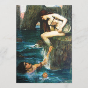 John William Waterhouse las invitaciones de la