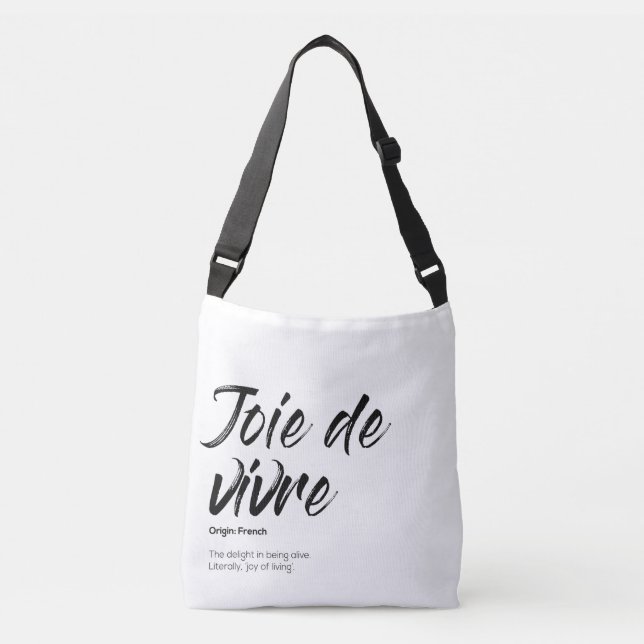 Joie de vivre - Bolso de tote (Anverso)