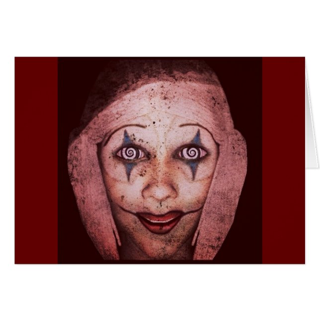 Joker Raggedy-Ann Clown Con Los Ojos Ratos (Anverso (Horizontal))