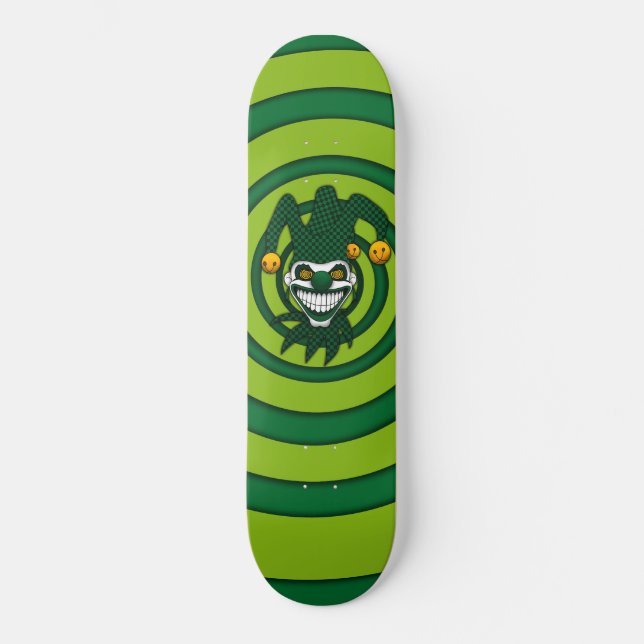 Joker Skateboard (Verde) (Anverso)