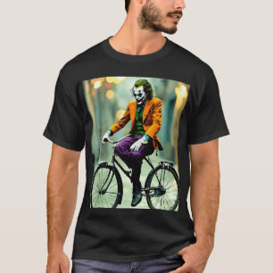 "Joker's Joyride: Diseño de camisetas masculinas