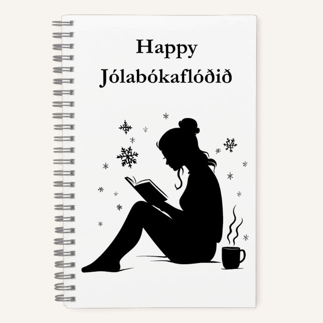 Jolabokaflod - Inundación de libros en Islandia (Anverso)