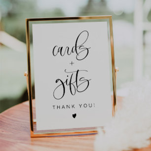 JOLIE Rótulo de tarjetas y regalos Minimalistas de